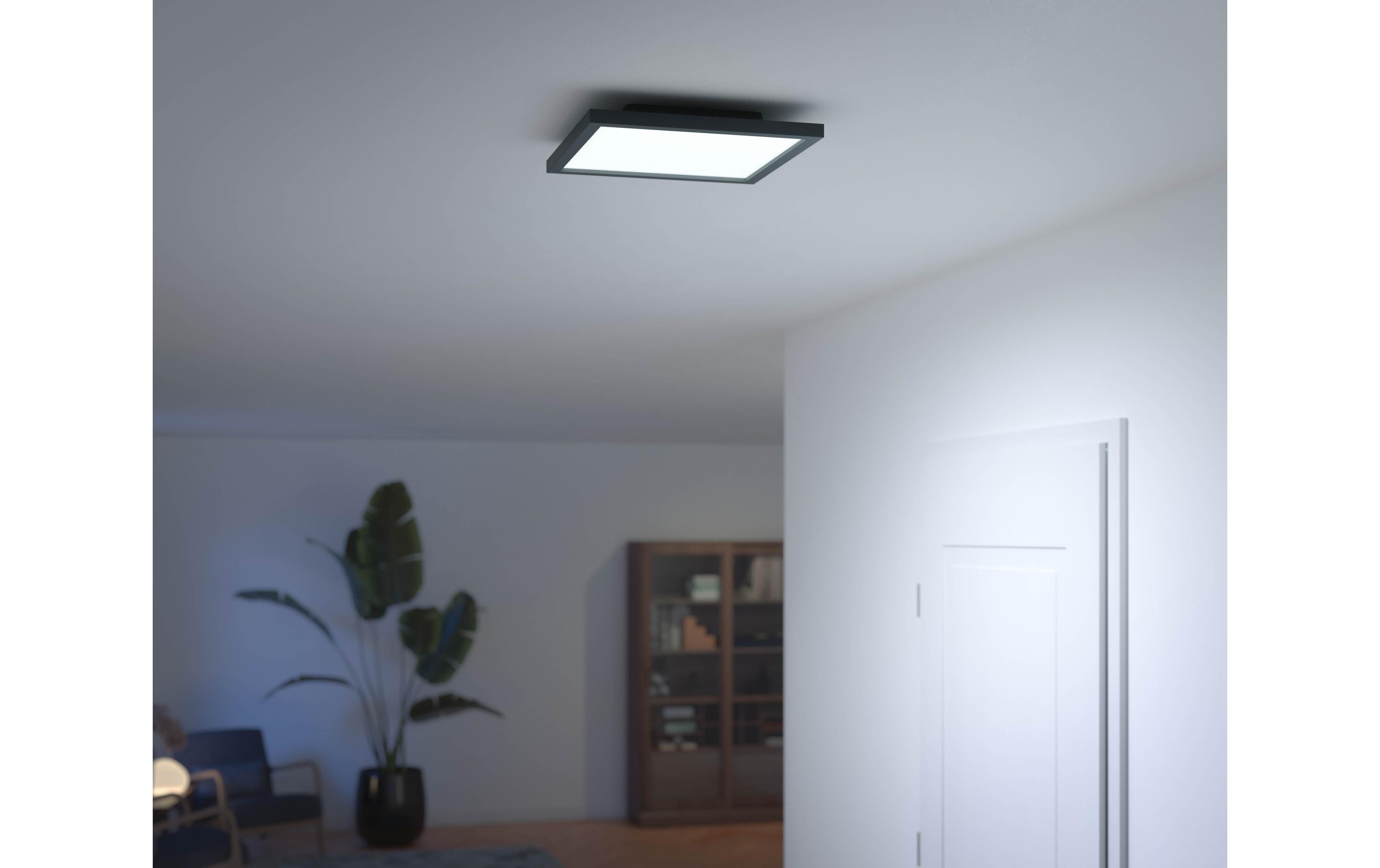 Philips Hue Panelleuchte White Ambiance Aurelle 30 x 30 cm Schwarz Philips Hue Panelleuchte White Ambiance Aurelle 30 x 30 cm Schwarz