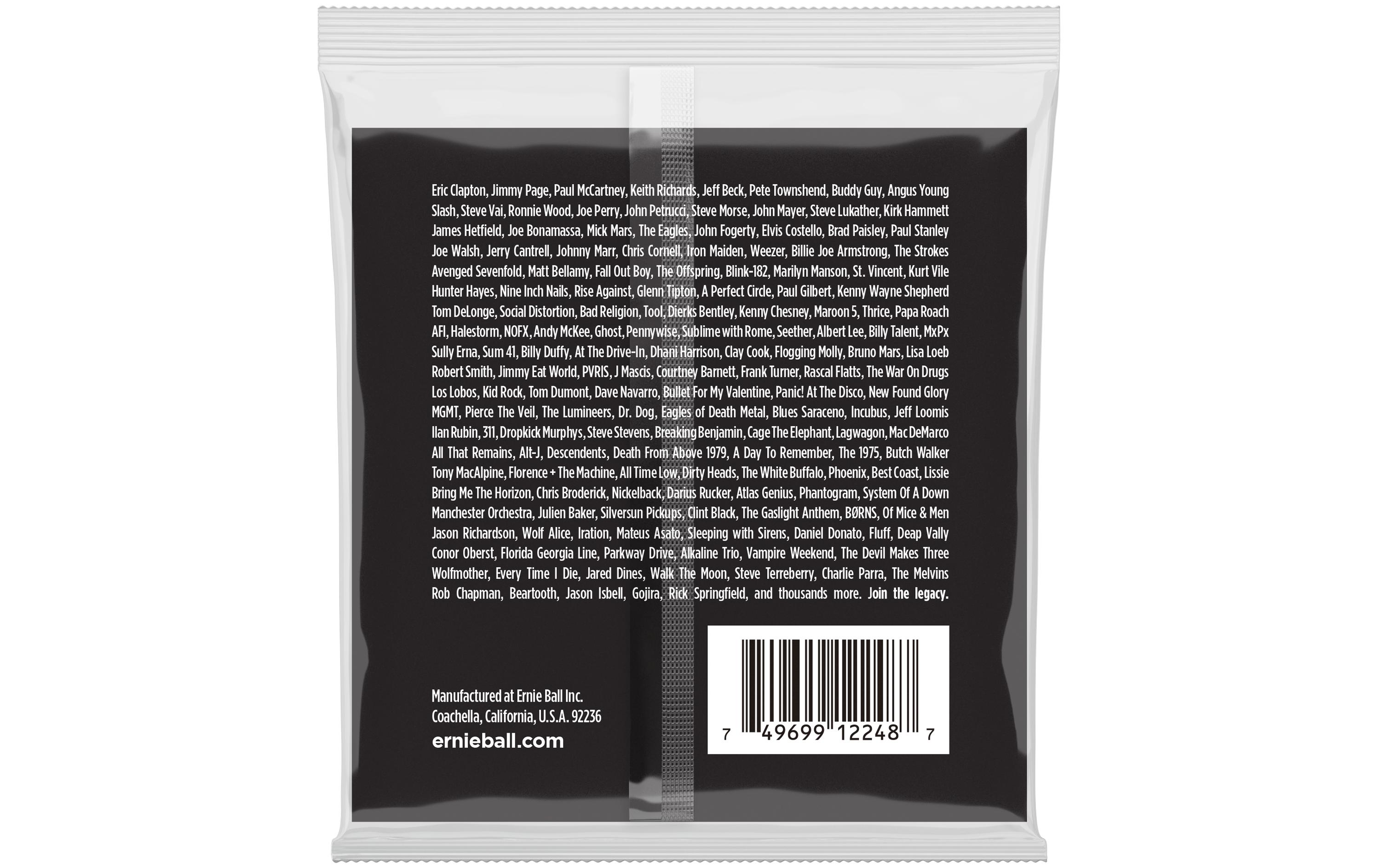 Ernie Ball Gitarrensaiten 2248 Slinky Stainless Steel – Super 09-42