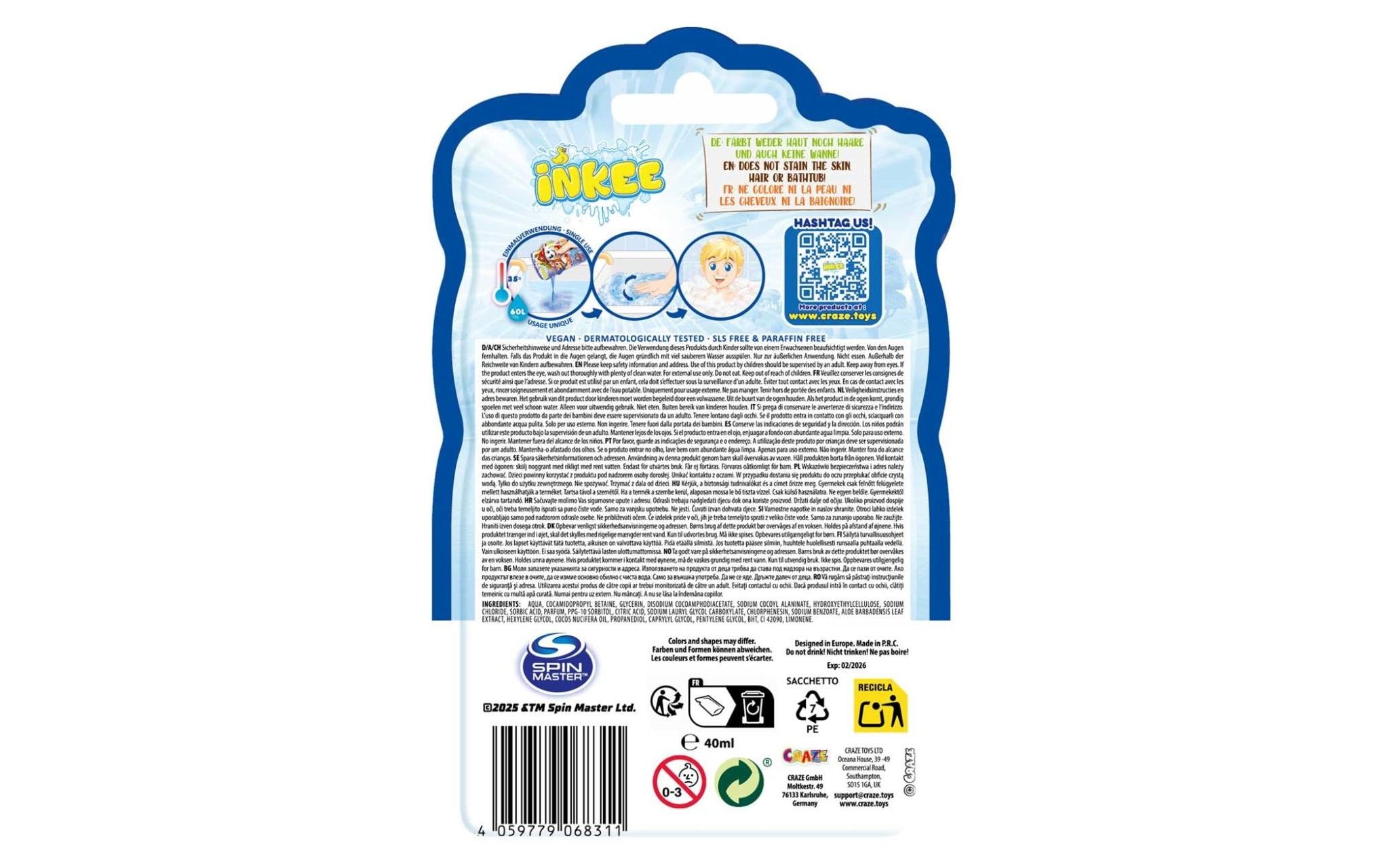 Craze Schaumbad Paw Patrol 1 Stück