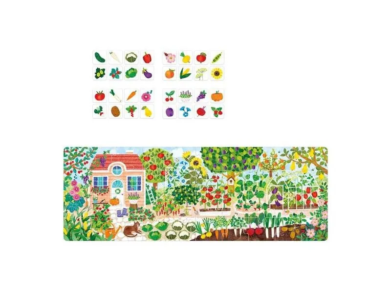 Banana Panda Puzzle + Garten Garten Puzzle Pappe 40 Teile