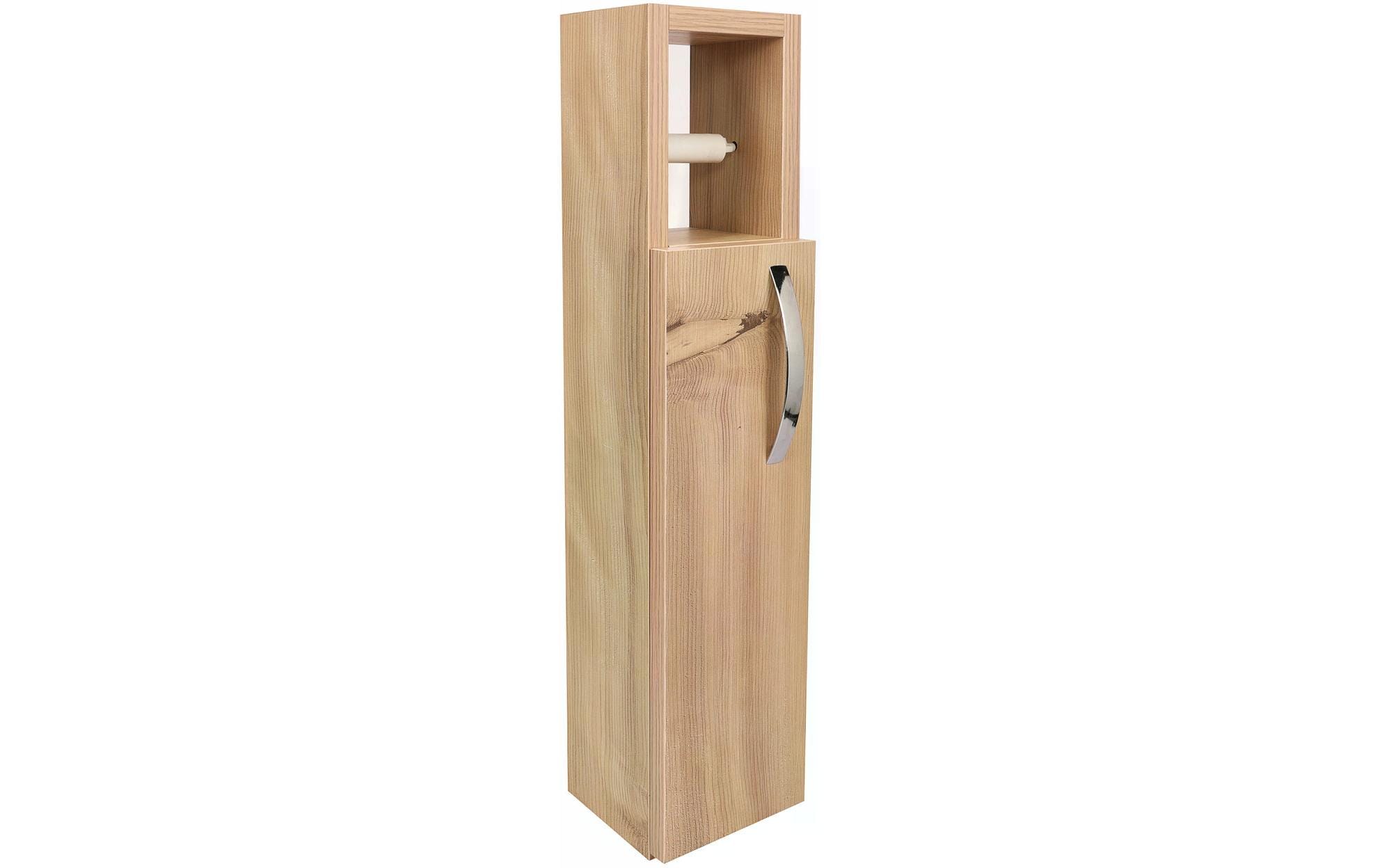 Woody Fashion Badezimmerregal Star 15 x 65 x 12 cm, Nature