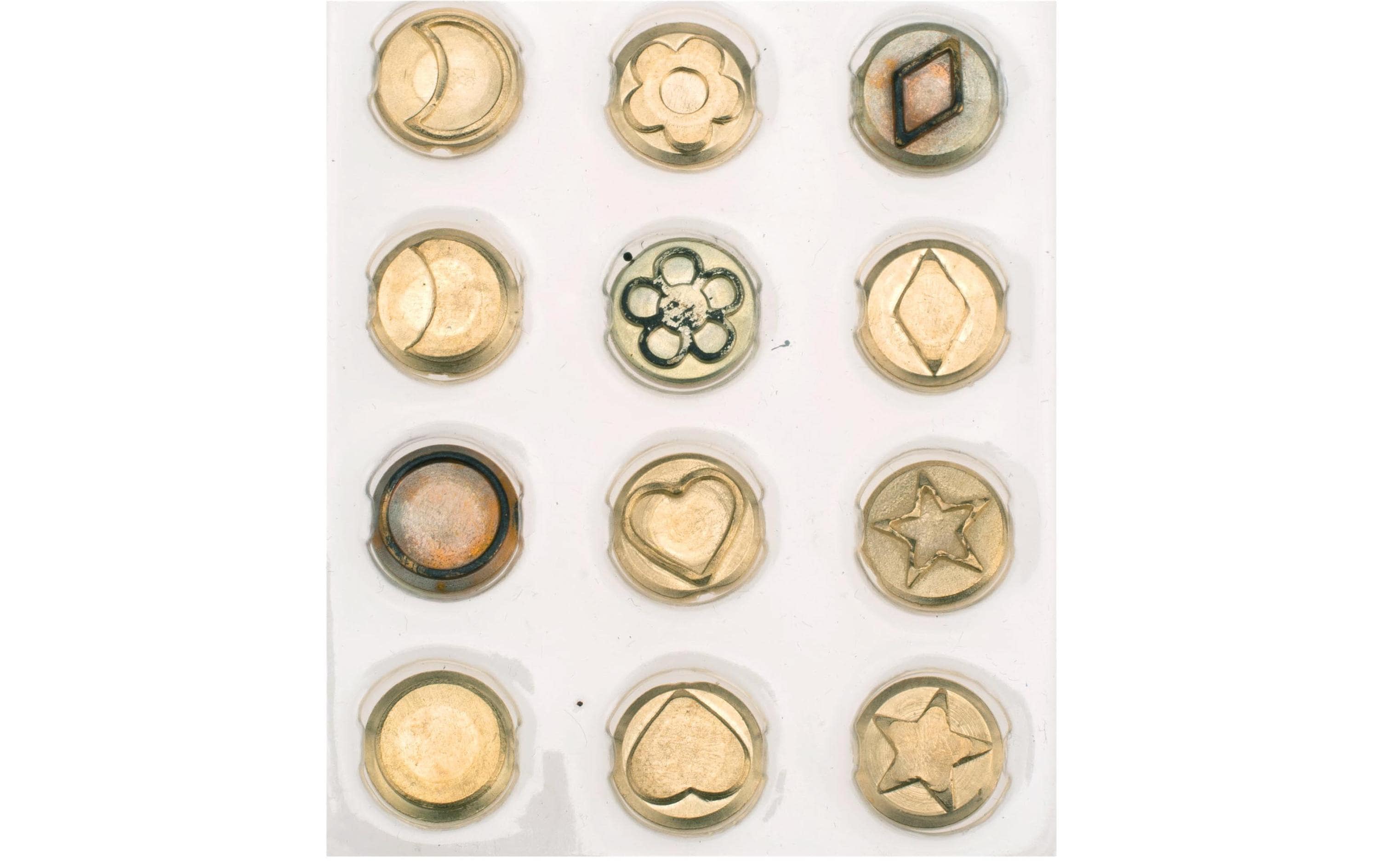 Glorex Brennstempel Formen 12-teilig Glorex Brennstempel Formen 12-teilig