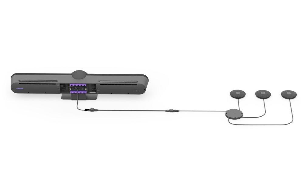 Logitech Zubehör Rally Mikrofon Pod CAT-Kupplung 2 Stück