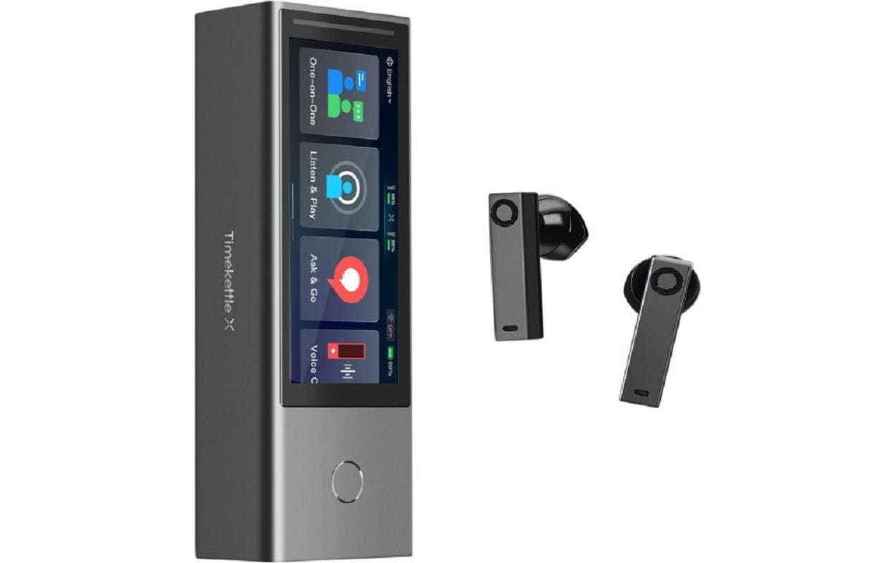 TimeKettle Übersetzer X1 AI 40 Sprachen und 93 Dialekte TimeKettle Übersetzer X1 AI 40 Sprachen und 93 Dialekte