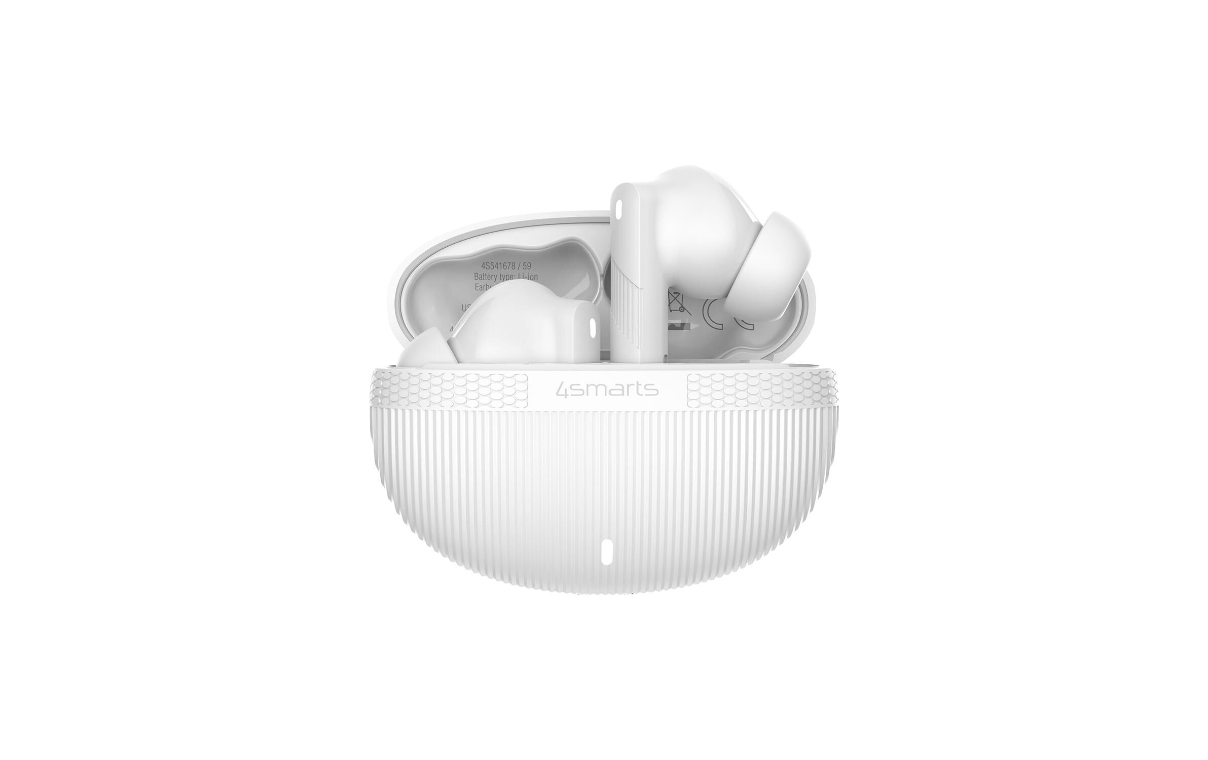 4smarts Wireless In-Ear-Kopfhörer SkyBuds Pro ANC Weiss