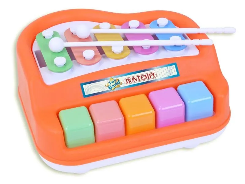 Bontempi Musikinstrument Baby Xylopiano mit 5 Noten Bontempi Musikinstrument Baby Xylopiano mit 5 Noten