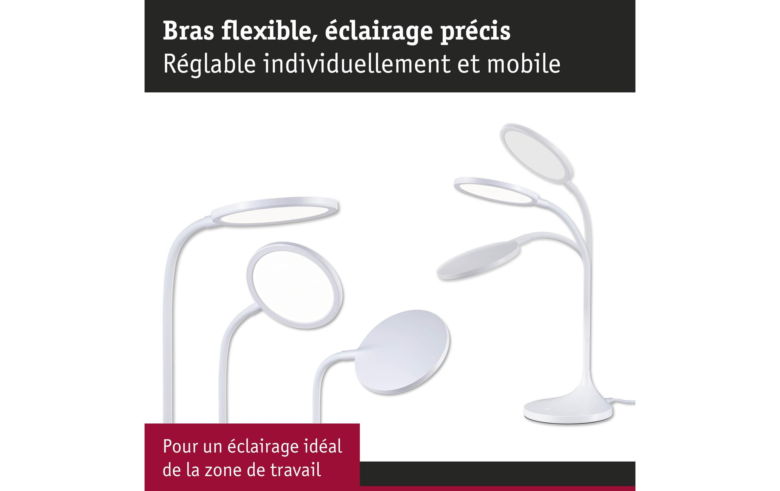 Paulmann Schreibtischleuchte Weiss matt