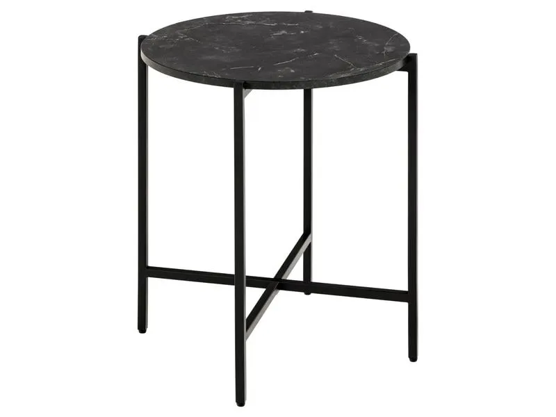 AC Design Couchtisch Lamoine Schwarz, Ø 40 x 45 cm AC Design Couchtisch Lamoine Schwarz, Ø 40 x 45 cm