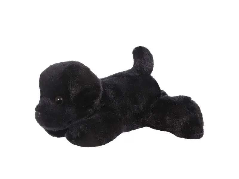 AURORA Plüsch Mini Flopsies Blackie Black Labrador 20 cm AURORA Plüsch Mini Flopsies Blackie Black Labrador 20 cm