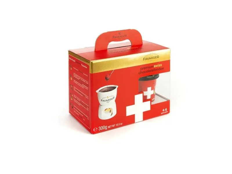 Favarger Schokoladen-Fondue Kit 300 g Favarger Schokoladen-Fondue Kit 300 g
