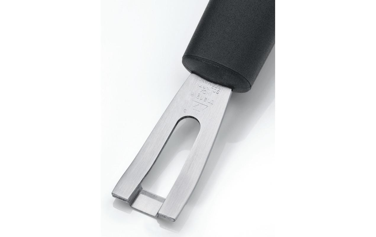 triangle Ziseliermesser rechteckig Schwarz/Silber