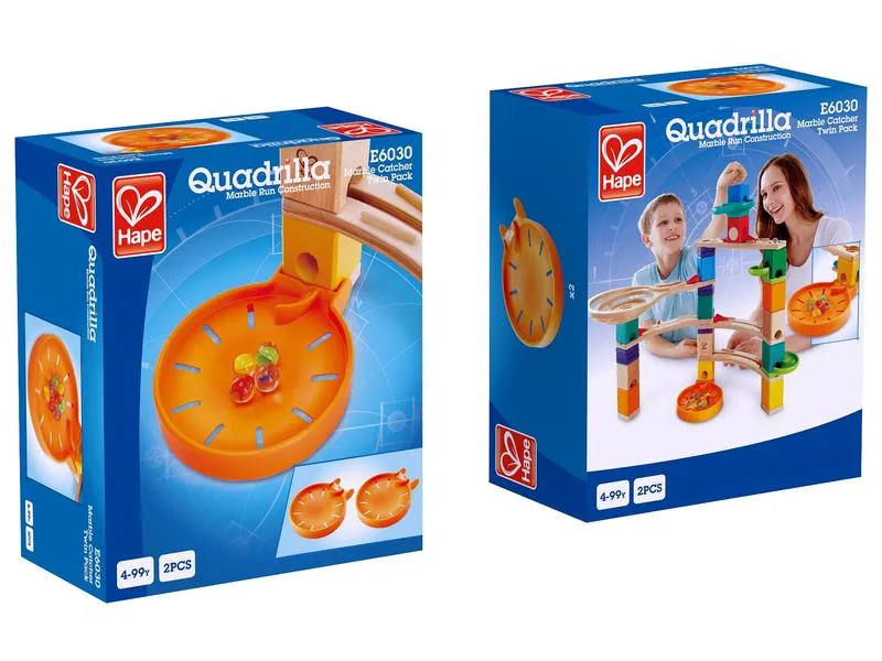 Hape Kugelbahn Zubehör Quadrilla: Murmel-Stopp Hape Kugelbahn Zubehör Quadrilla: Murmel-Stopp
