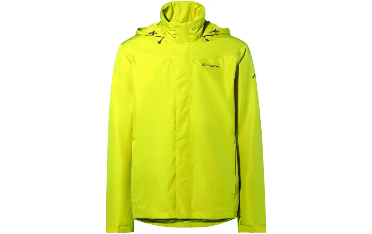 VAUDE Herren Regenjacke Me Escape Bike Light Hellgrün, Grösse XXL