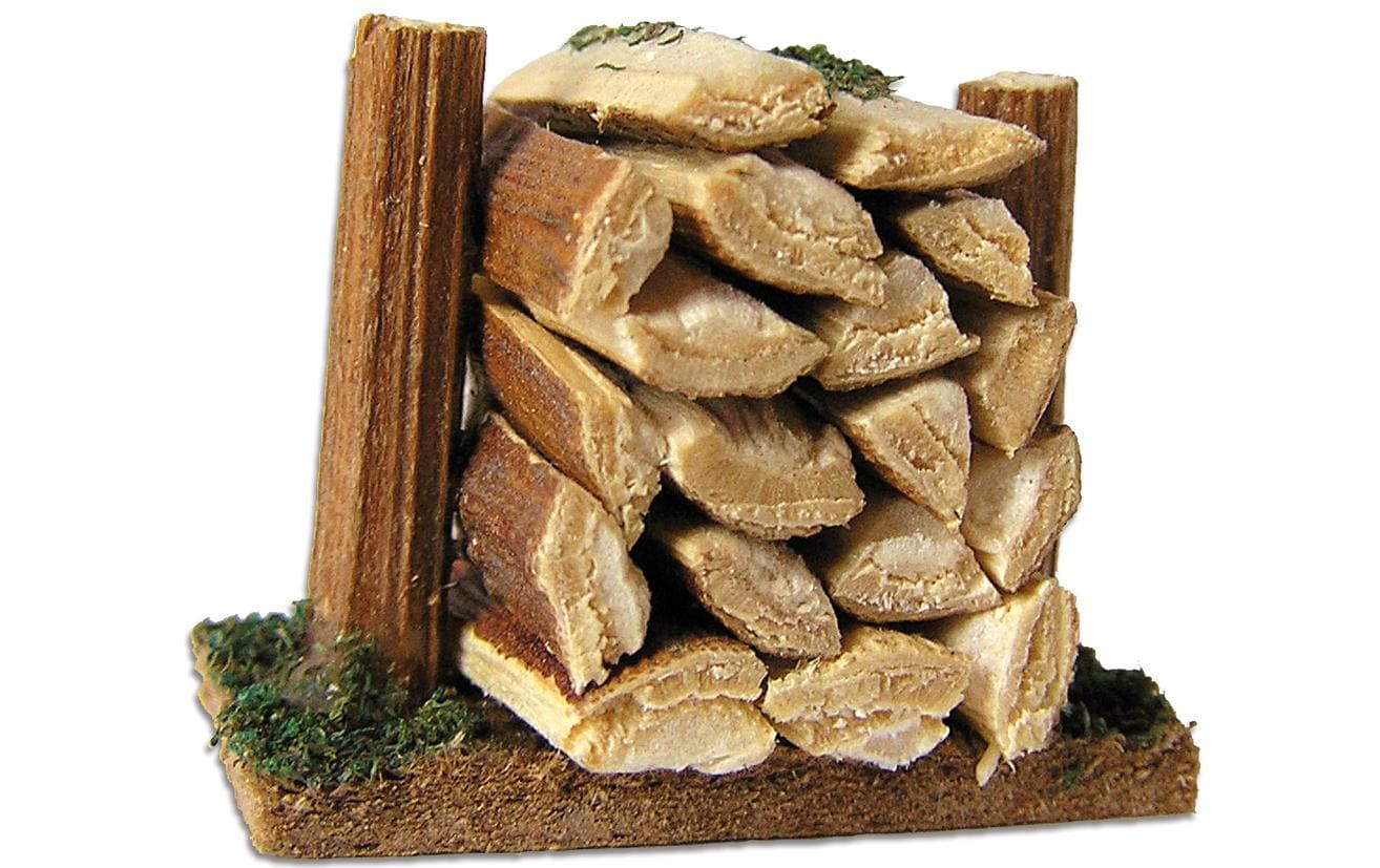Botanic-Haus Krippenzubehör Holzstoss 5.5 x 2.5 x 4 cm