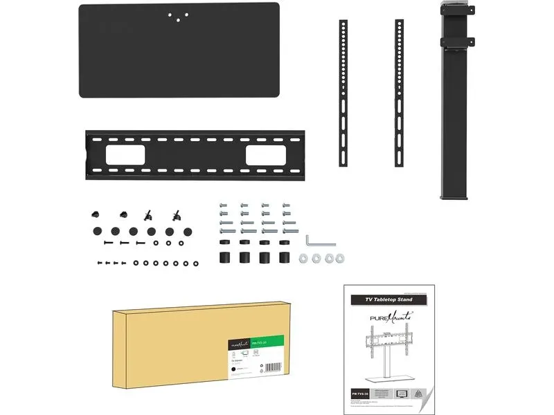PureMounts Tischständer PM-TVS-30 Schwarz PureMounts Tischständer PM-TVS-30 Schwarz
