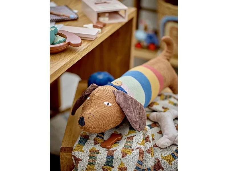 Bloomingville Kuscheldecke Charlie 160 x 130 cm, Braun