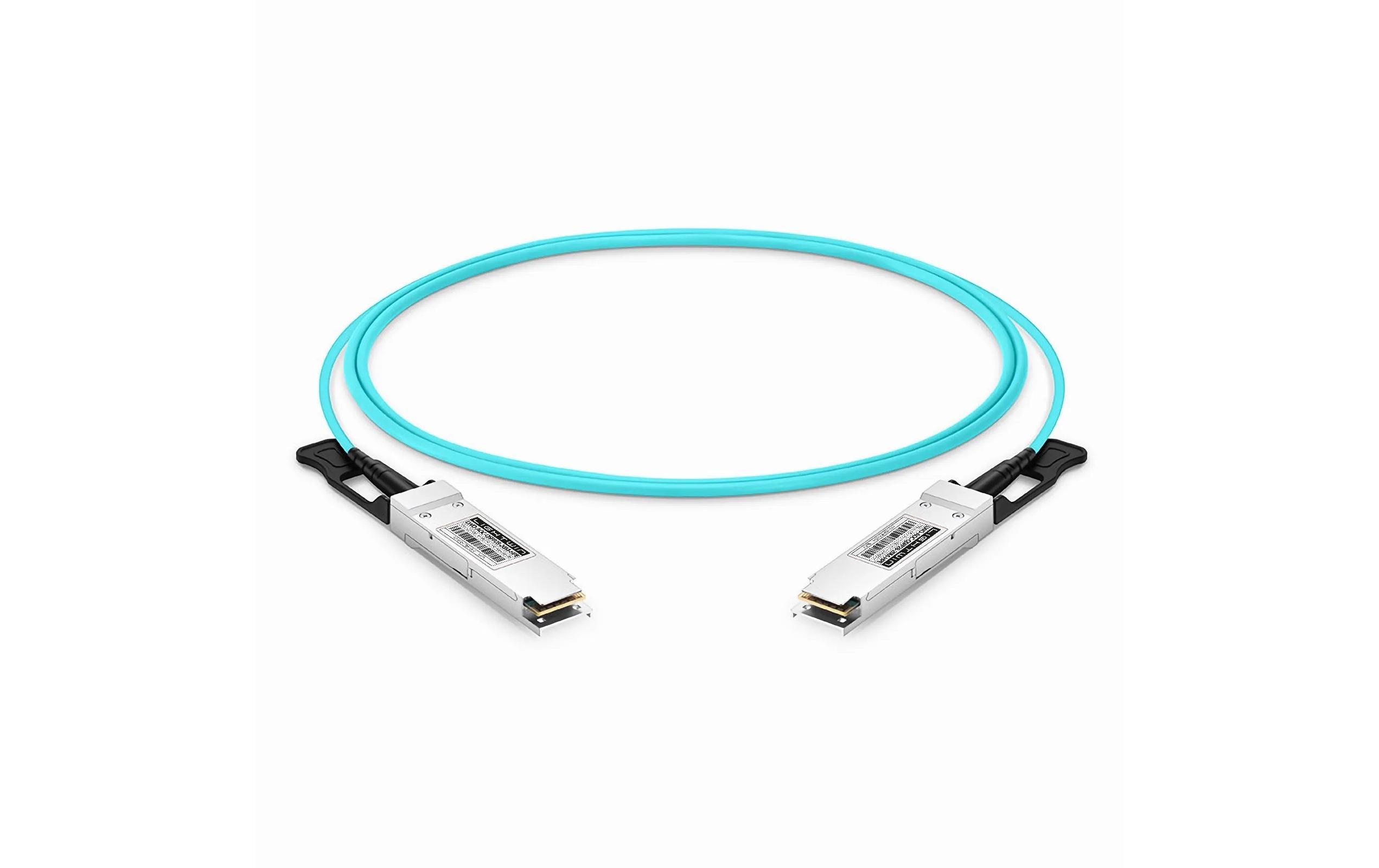 Lightwin Optics Active Optical Cable 100GBit HPE/Aruba QSFP28/QSFP28 20 m
