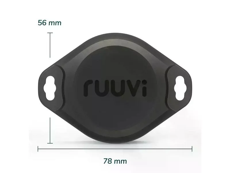 ruuvi Temperatur- und Feuchtigkeitsmessgerät RuuviTag Pro 3 in 1