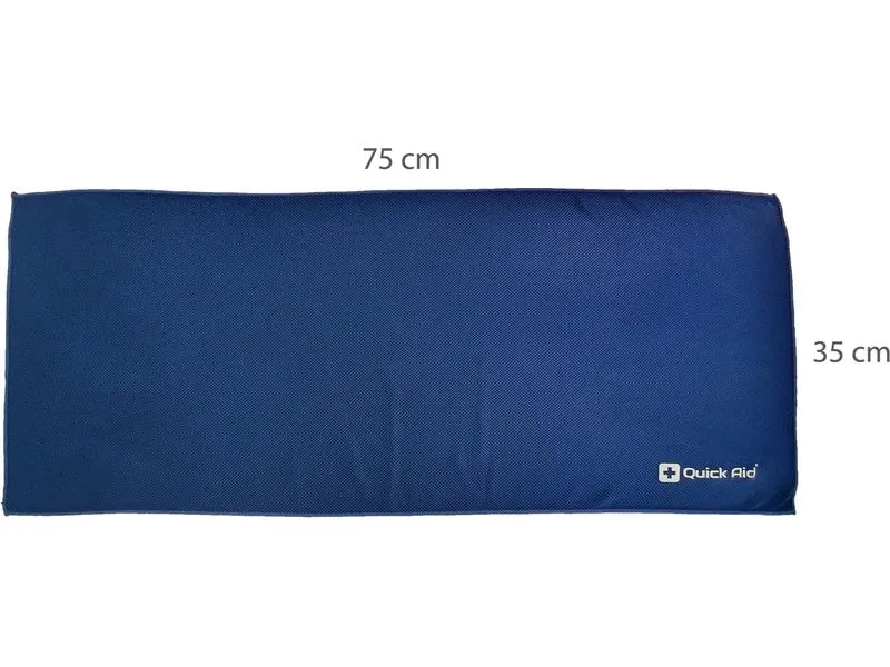 Quick Aid Fresh Ice Towel im Beutel – blau Erste-Hilfe-Set