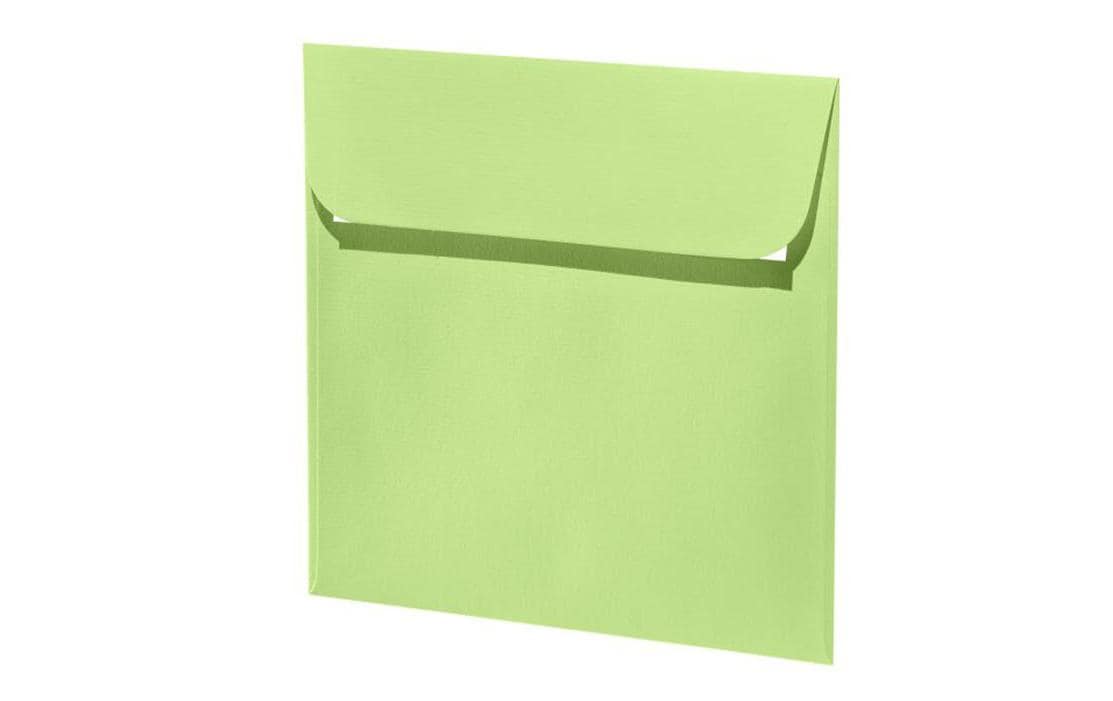 Artoz Couvert 1001, 16 x 16 cm, 5 Stück, Birkengrün Artoz Couvert 1001, 16 x 16 cm, 5 Stück, Birkengrün