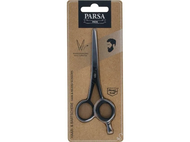 Parsa Beauty PARSA MEN Haar- und Bartschere Schwarz Parsa Beauty PARSA MEN Haar- und Bartschere Schwarz