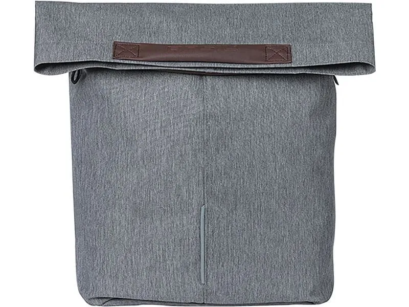 BASIL City Fahrradshopper MIK Hooks 14-16 l, grau meliert BASIL City Fahrradshopper MIK Hooks 14-16 l, grau meliert