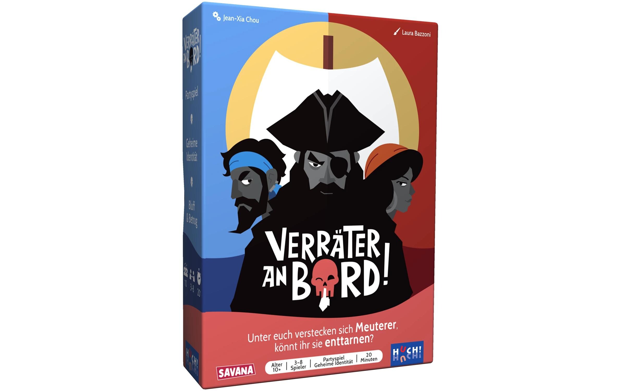 HUCH! Kartenspiel Verräter an Bord -DE-