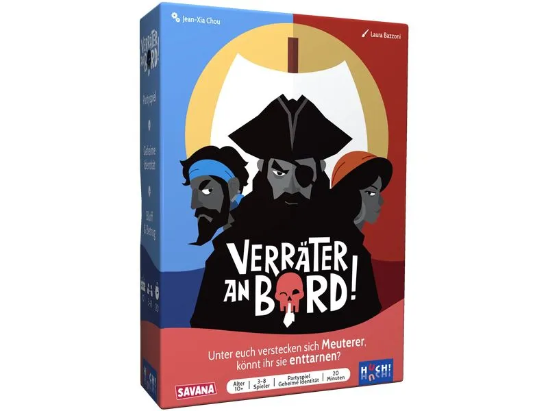 HUCH! Kartenspiel Verräter an Bord -DE- HUCH! Kartenspiel Verräter an Bord -DE-