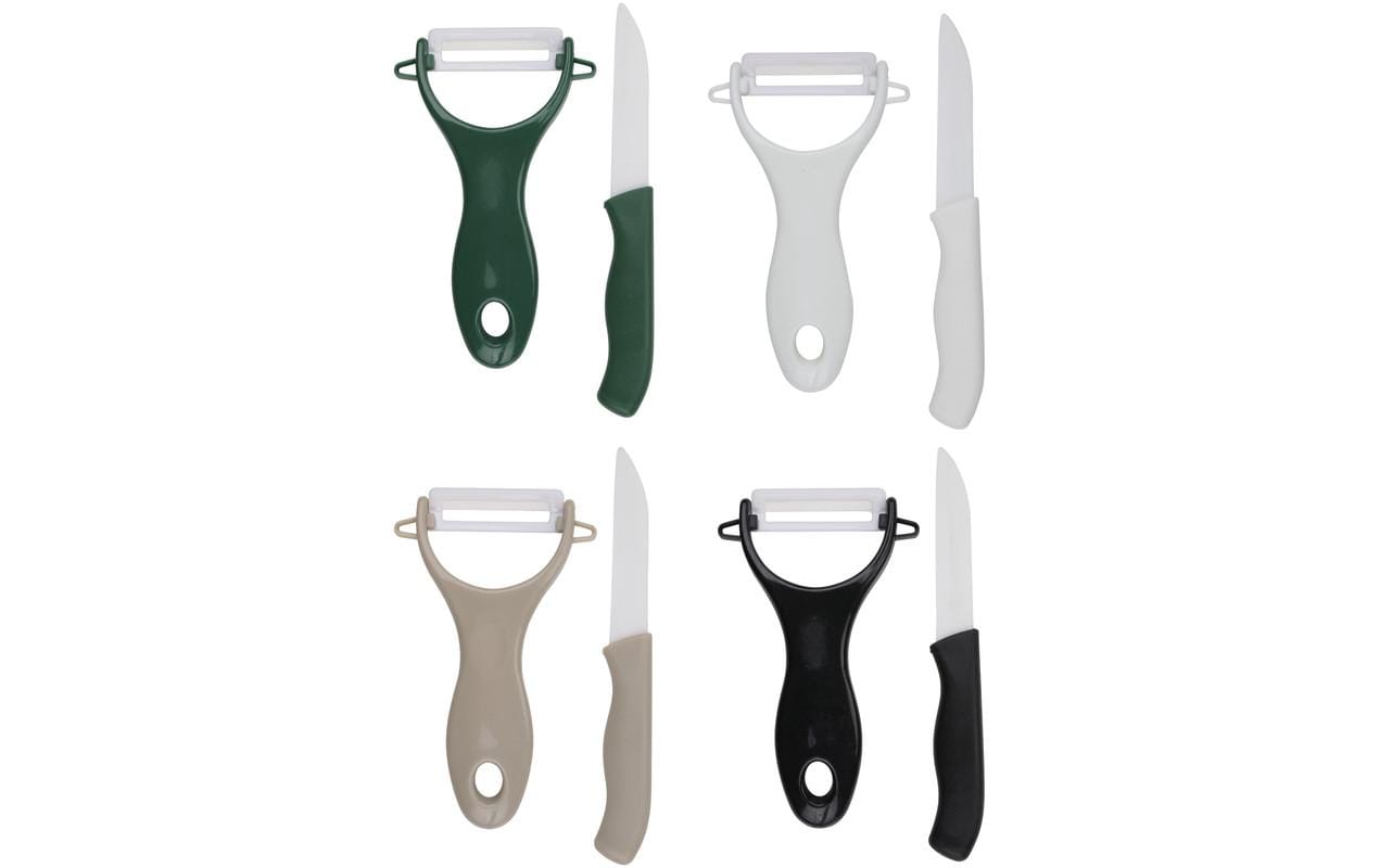 alpina Keramikmesser und Schäler, assortiert Assortiert