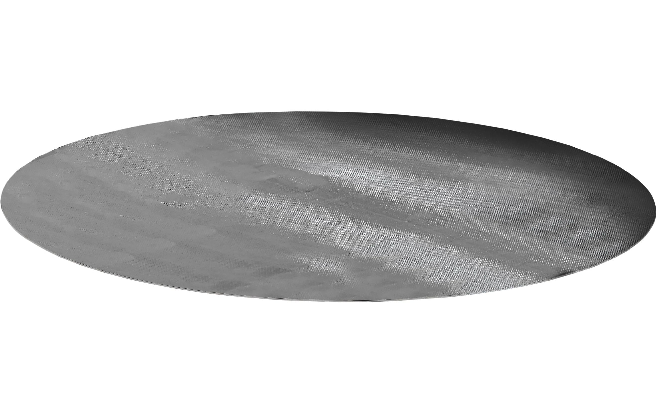 Durandal Grillfolie rund 48 cm schwarz