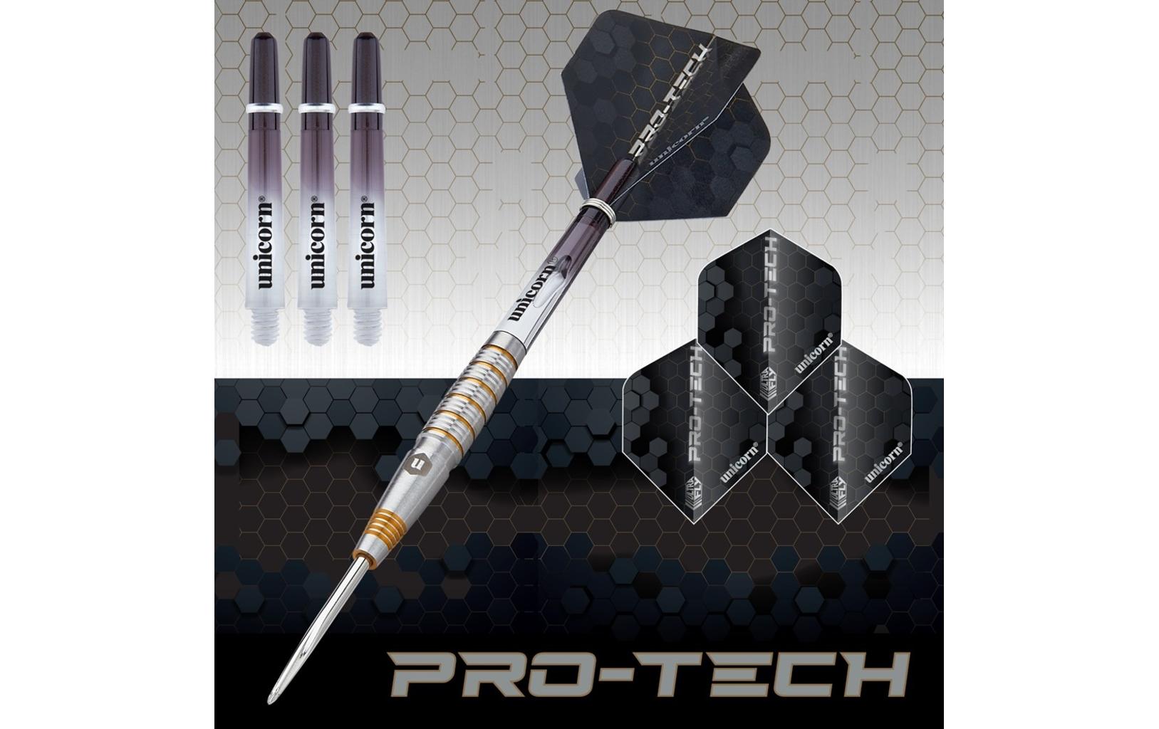 Unicorn Dartpfeile Pro-Tech Style 2 Steel Tip Dart 25g 3 Stück