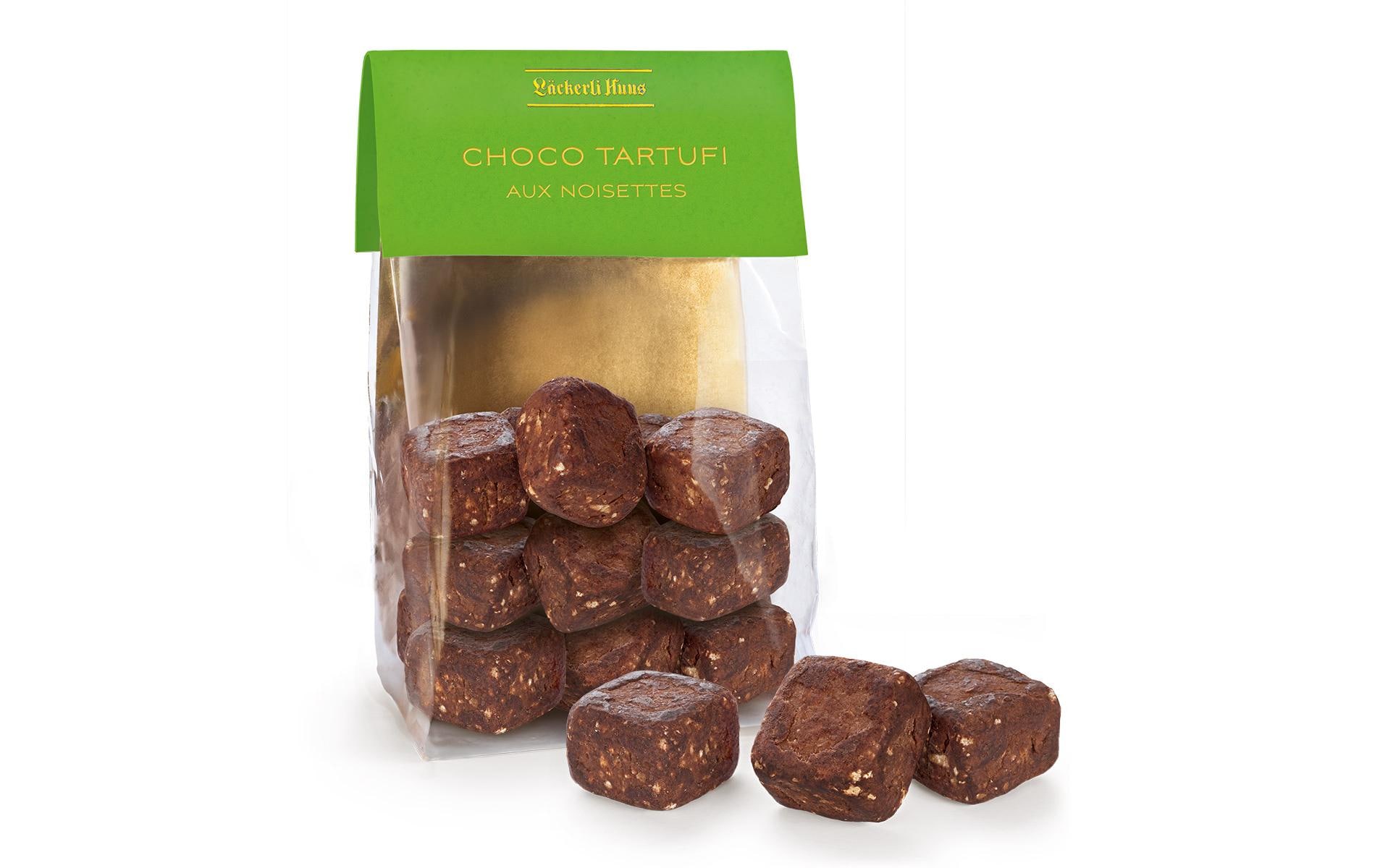Läckerli Huus Schokolade Choco Tartufi aux noisettes 160 g