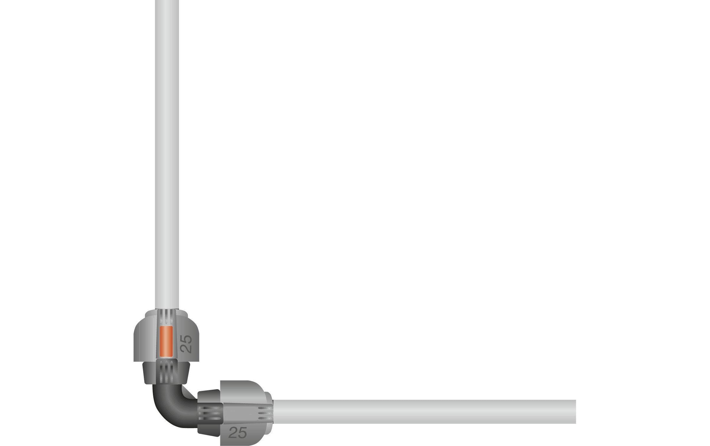 GARDENA L-Stück 2773, 25 mm GARDENA L-Stück 2773, 25 mm