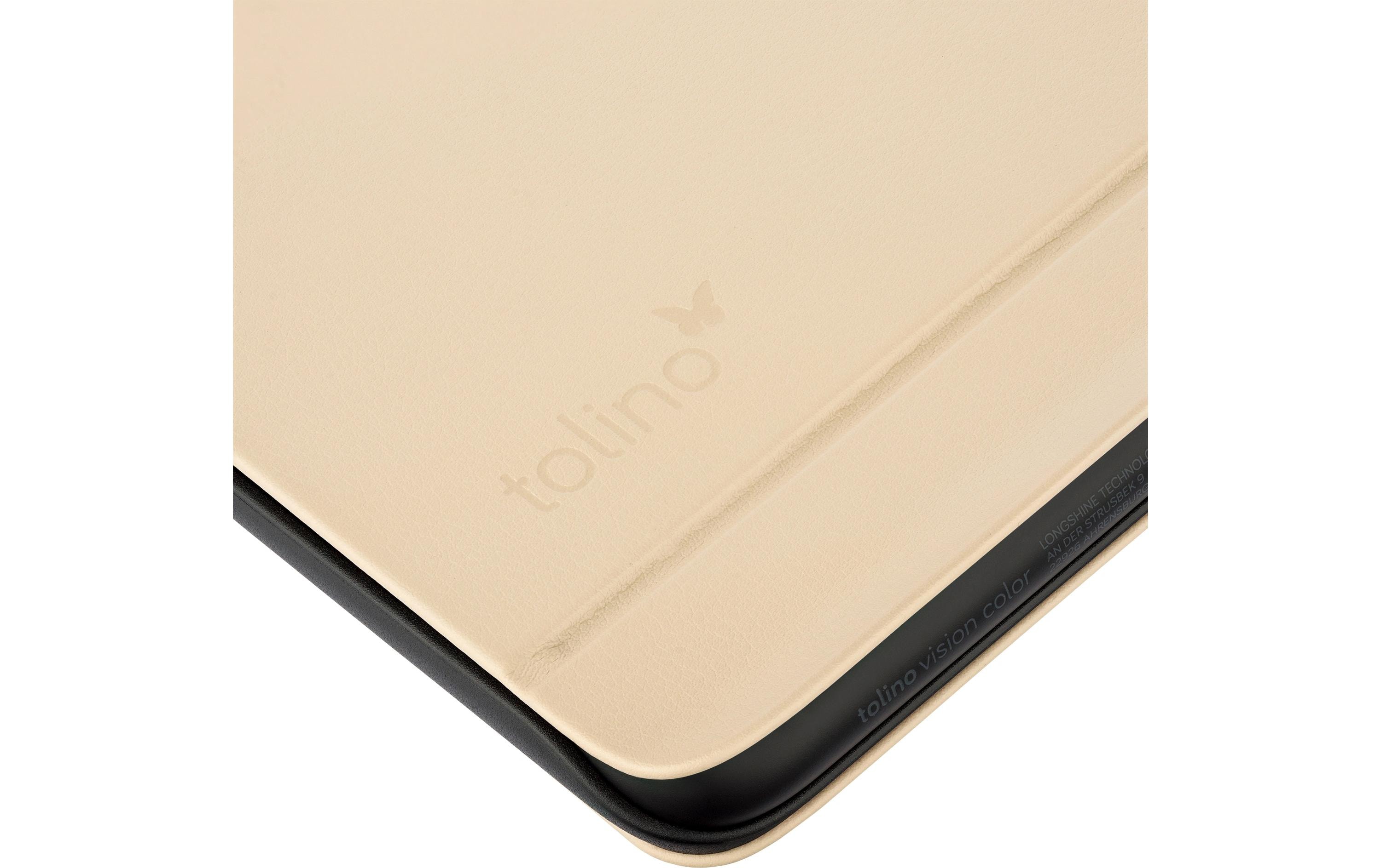Tolino E-Book Reader Schutzhülle Vision Color Stylus Beige Tolino E-Book Reader Schutzhülle Vision Color Stylus Beige