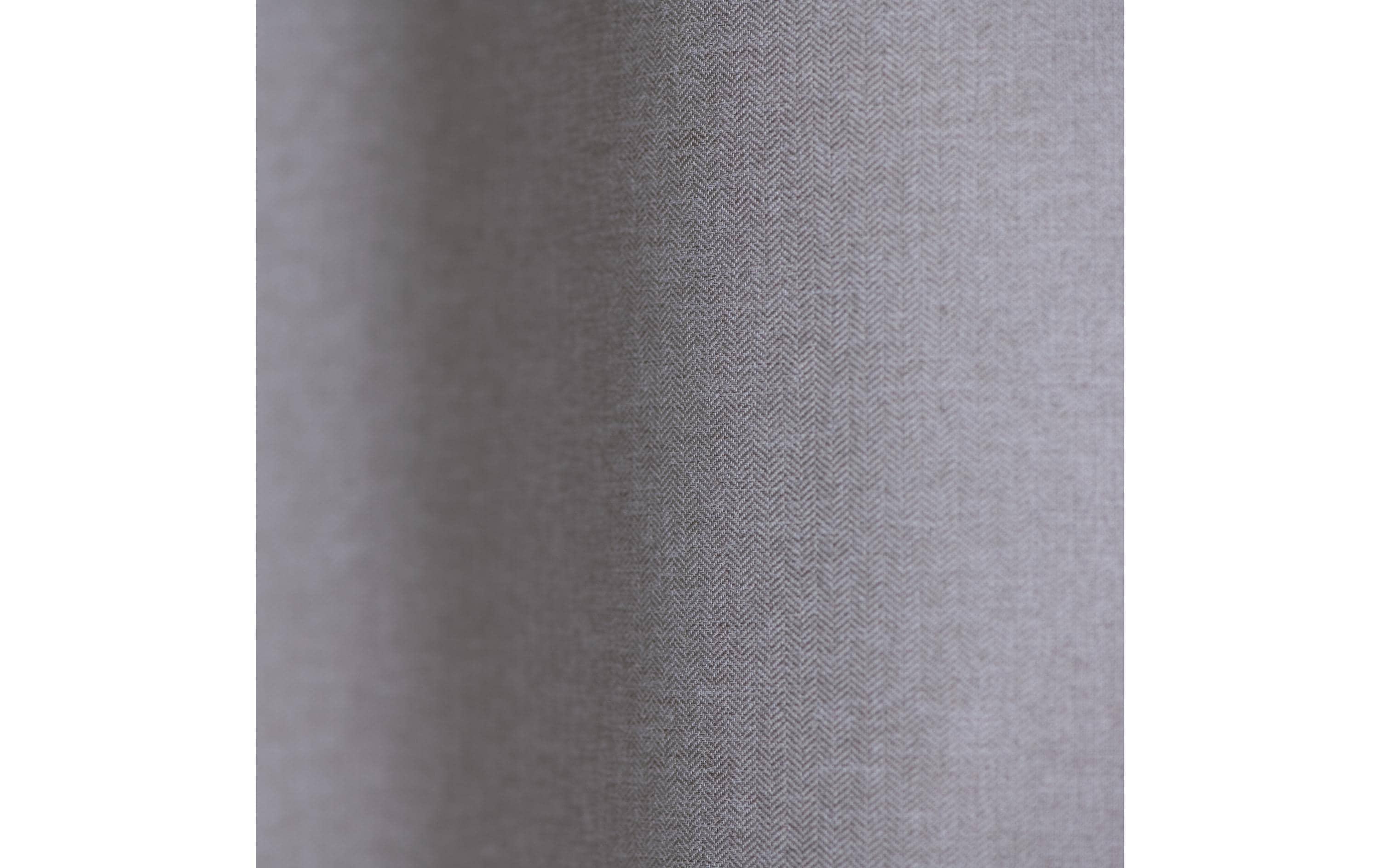 Casa Leon Verdunklungsvorhang mit Faltenband Dark 135 cmx245 cm,Taupe