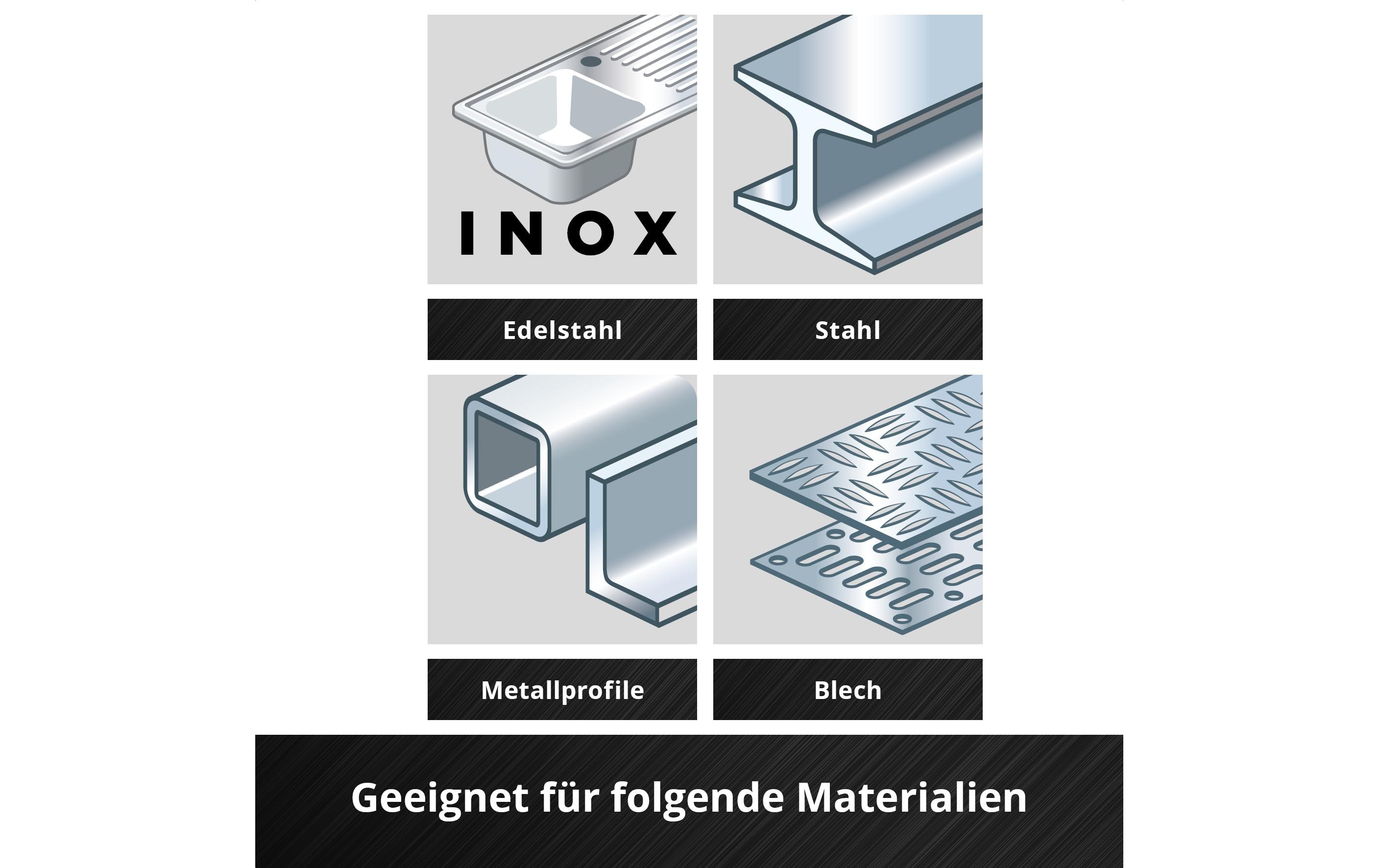 Einhell 5 Trennscheiben 125 mm