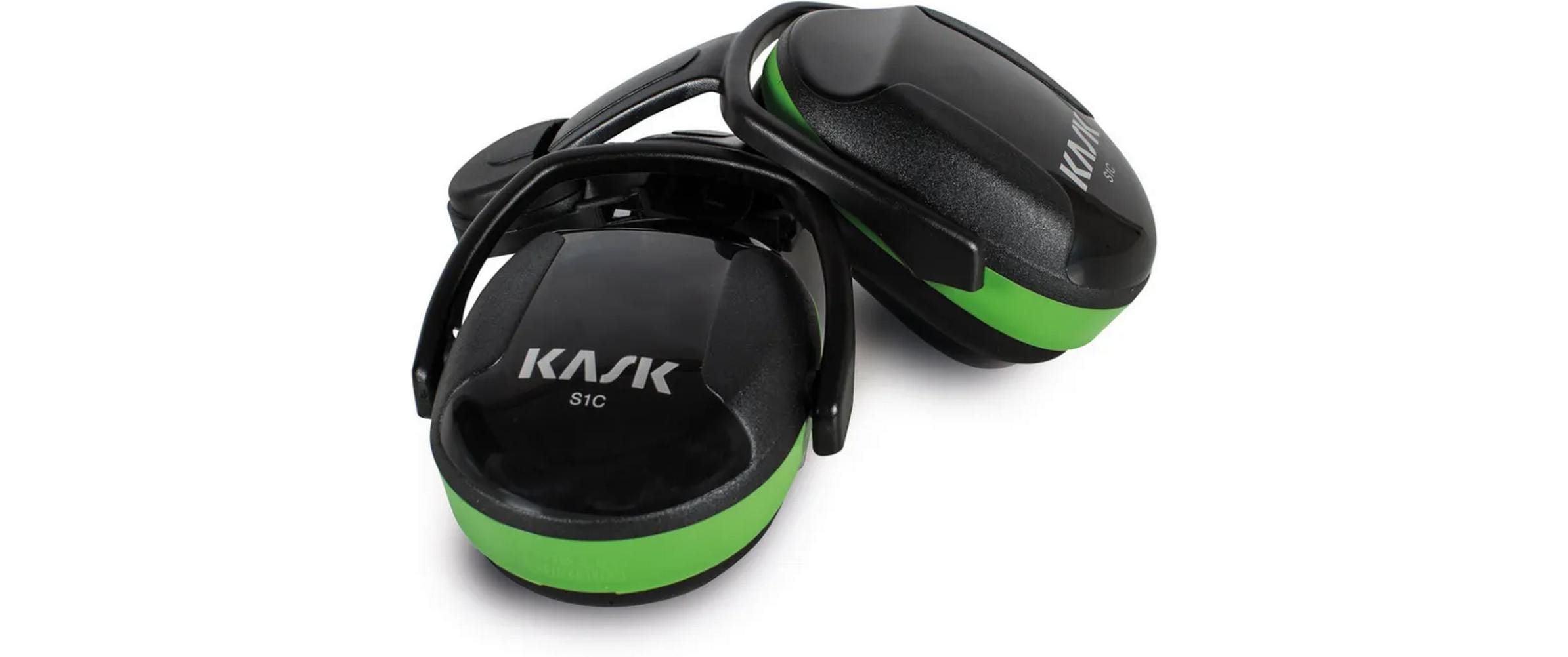 Kask Gehörschutz SC1 für Helmbefestigung Grün Schwarz