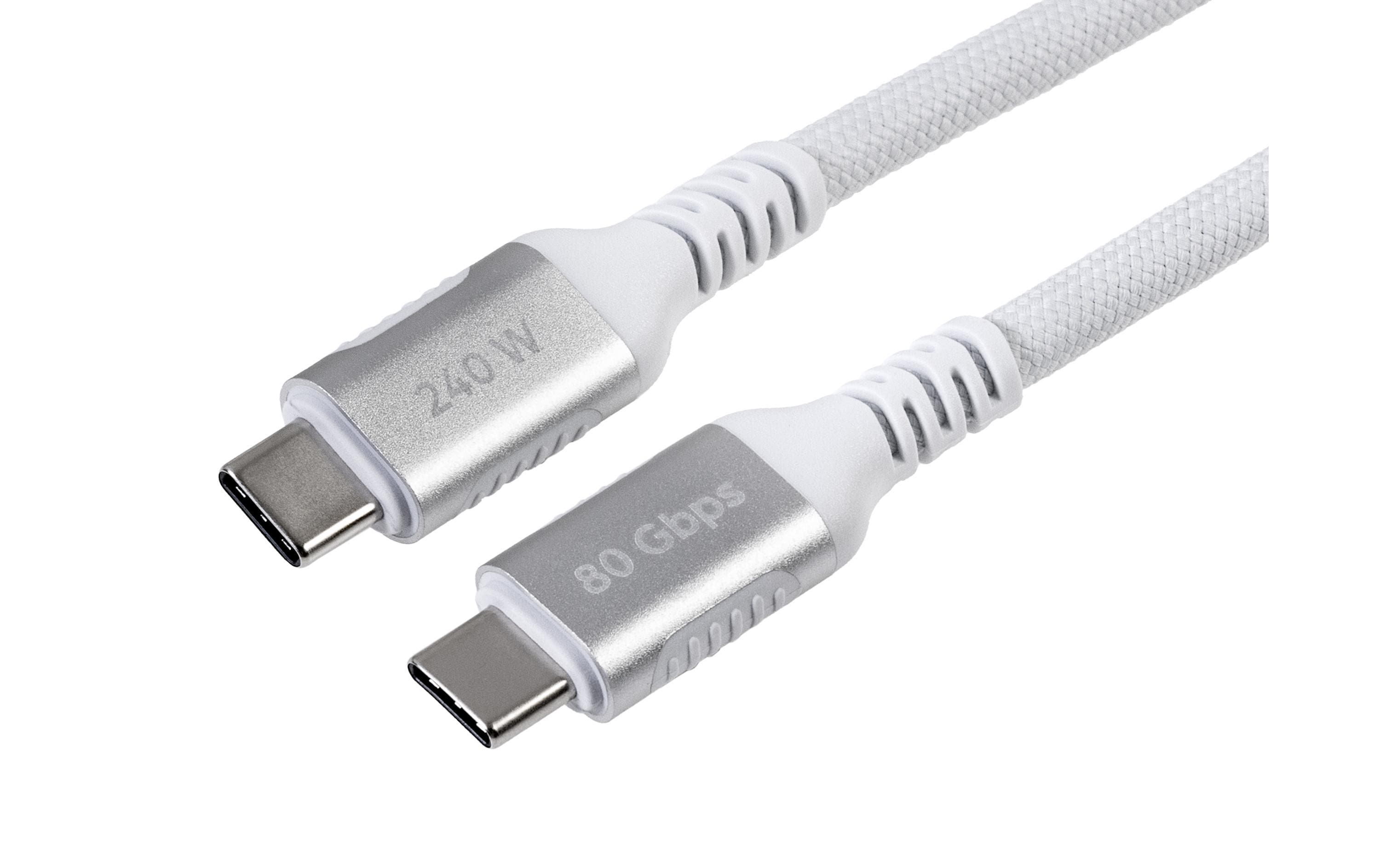 onit Thunderbolt-5-Kabel USB C - USB C 0.5 m, Weiss