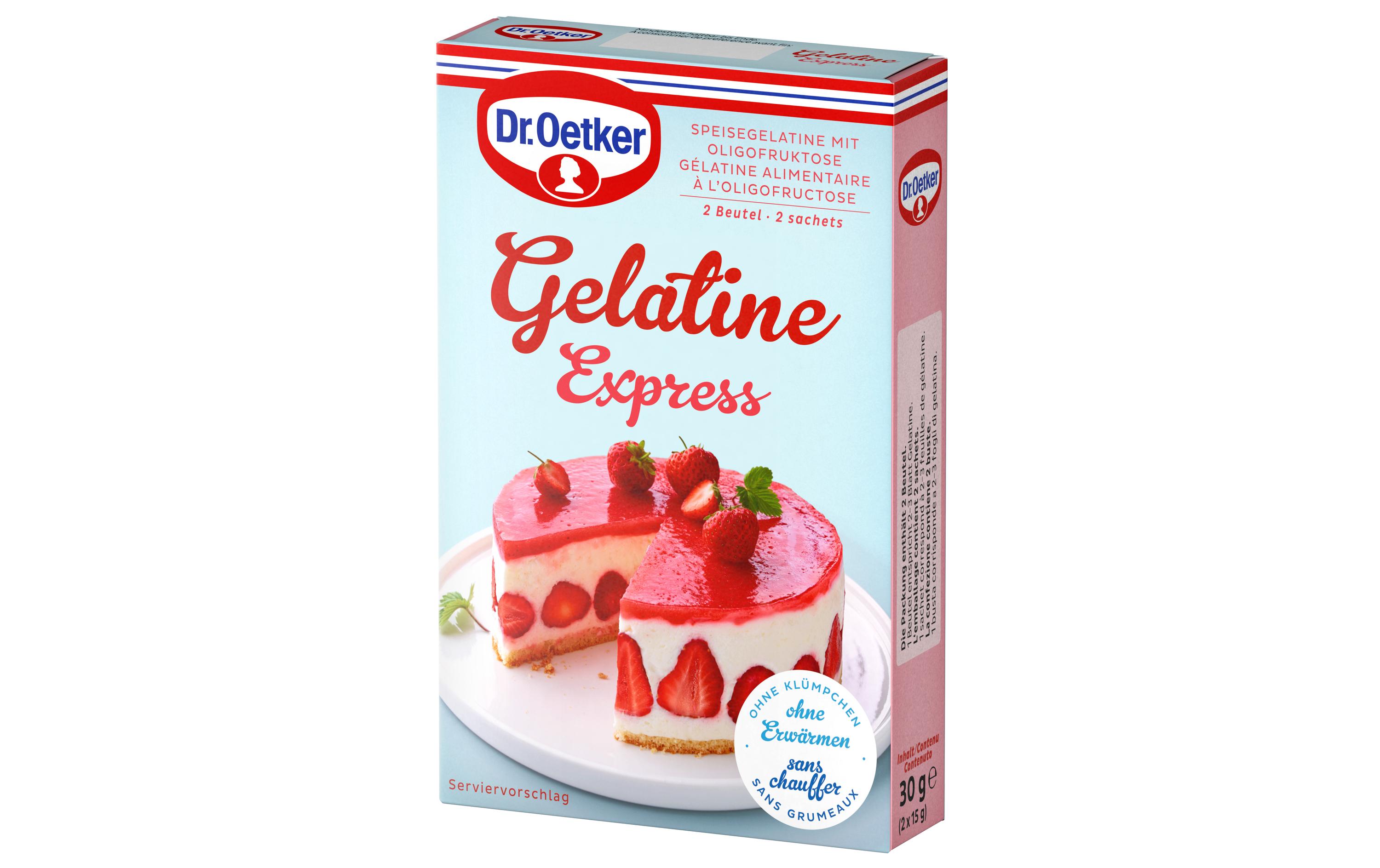 Dr.Oetker Gelatine express 2 x 15 g Dr.Oetker Gelatine express 2 x 15 g