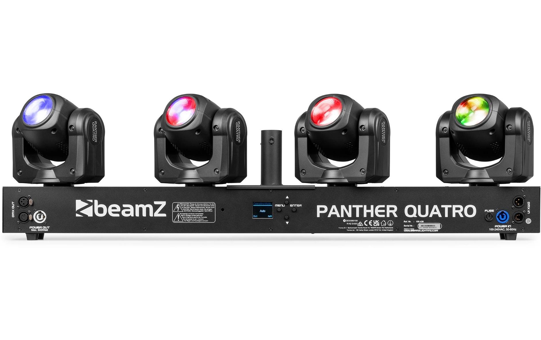 BeamZ Lichtset PANTHER Quatro Beam