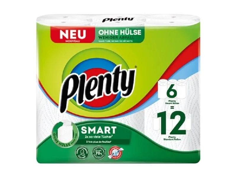Plenty Haushaltspapier Plenty Smart 6 x 90 Blatt Plenty Haushaltspapier Plenty Smart 6 x 90 Blatt