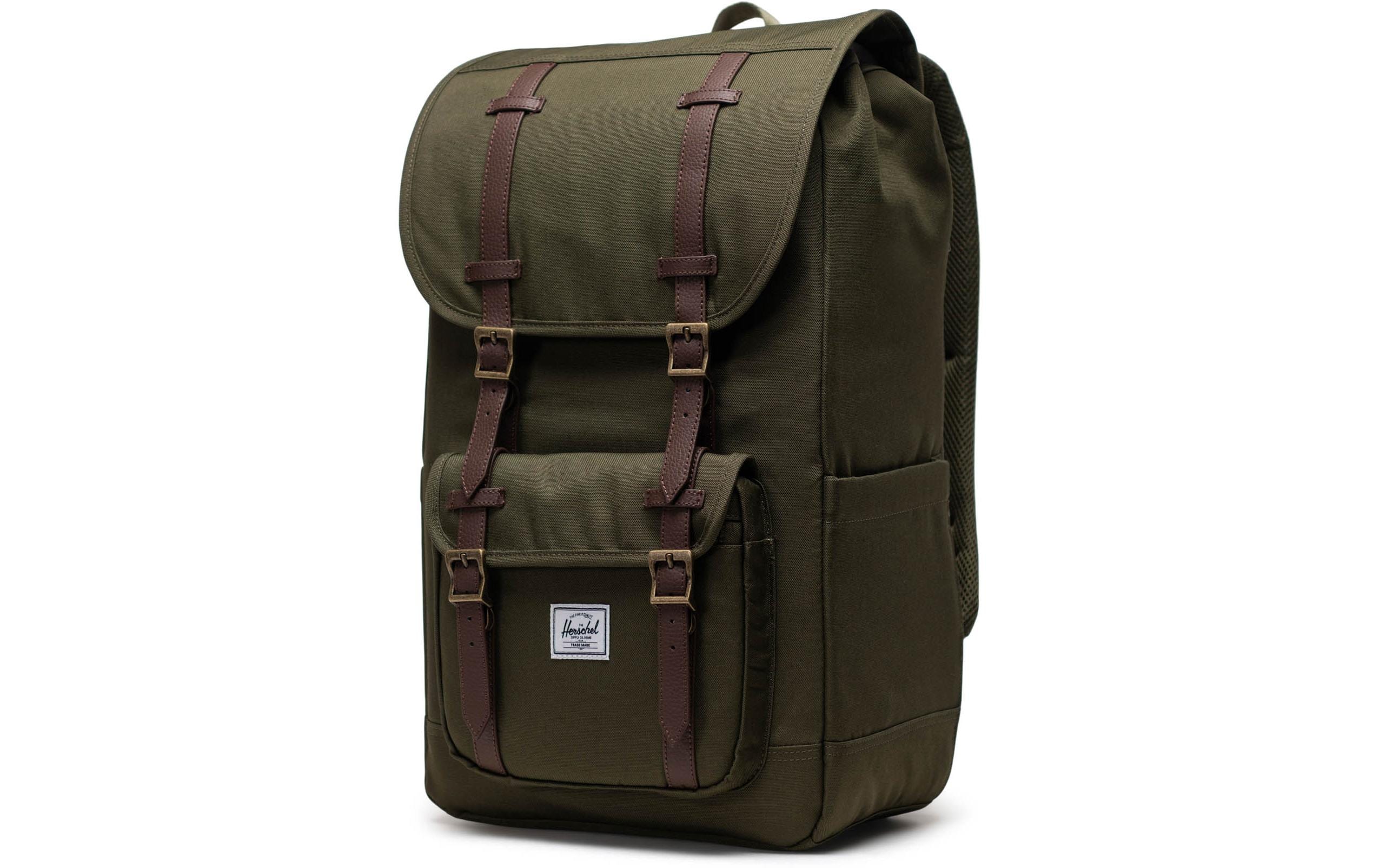 Herschel Rucksack Little America Olivgrün