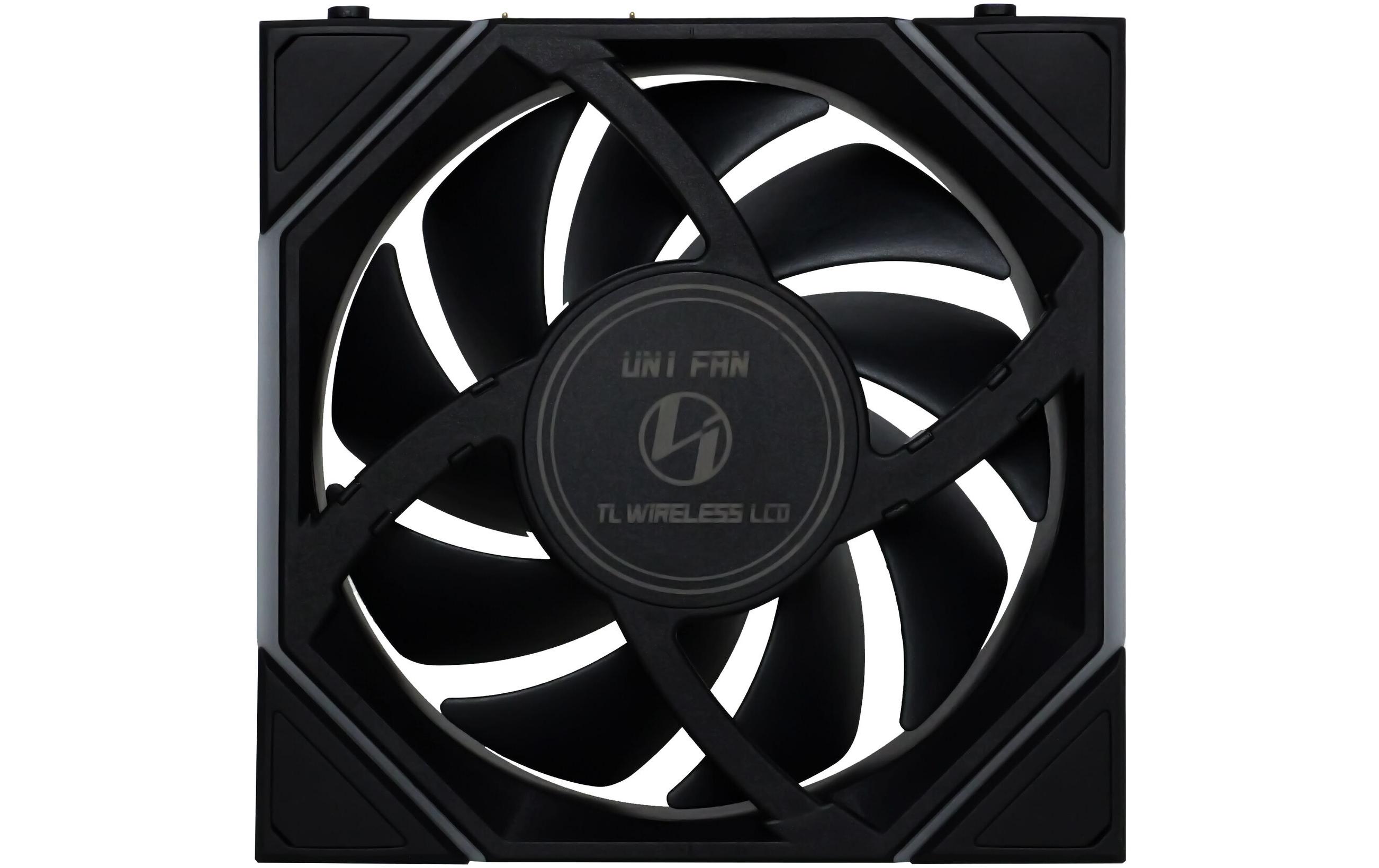 Lian Li PC-Lüfter Uni Fan TL LCD Reverse Blade Schwarz