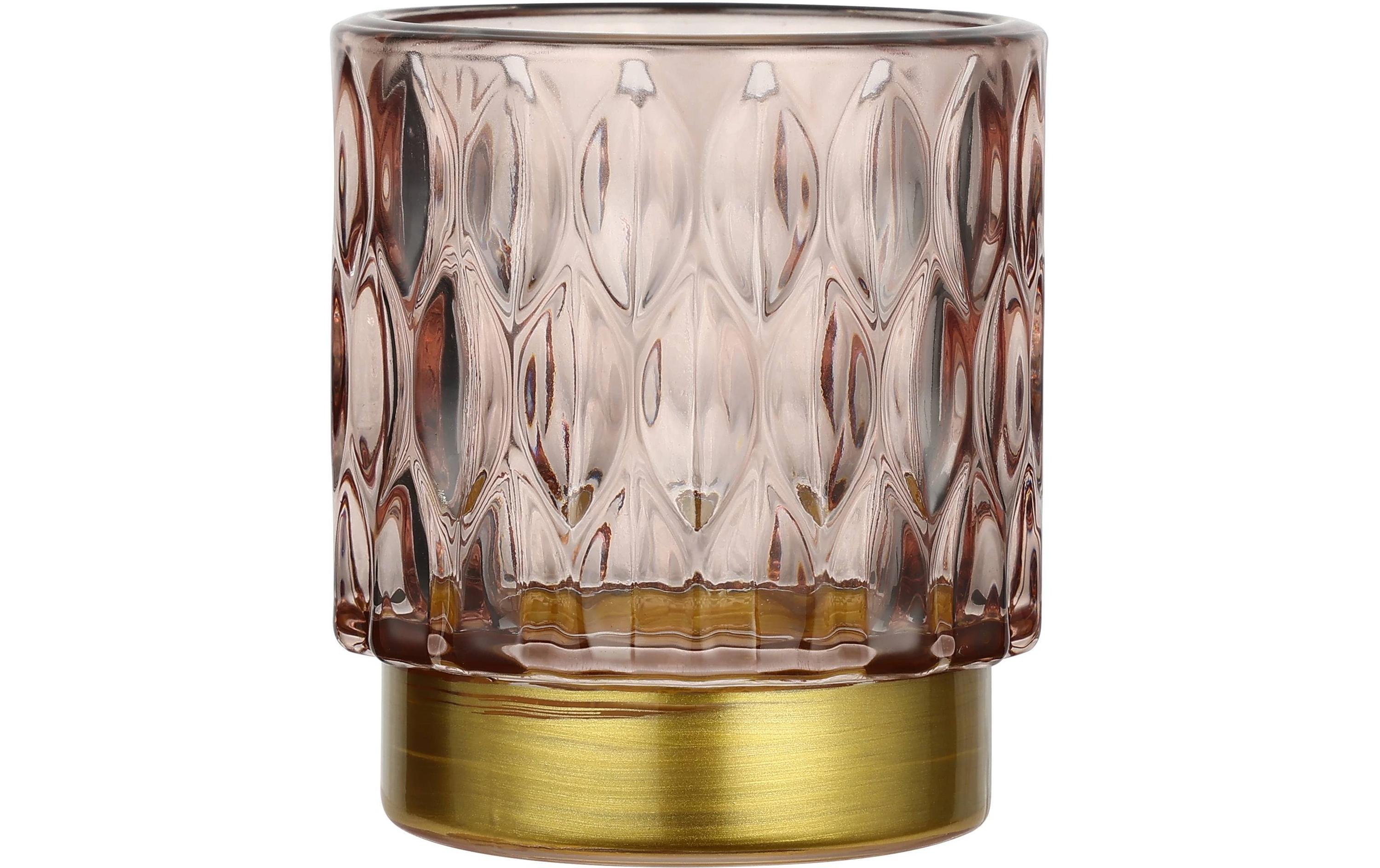 EGLO Windlicht Bezamby Gold/Rosa