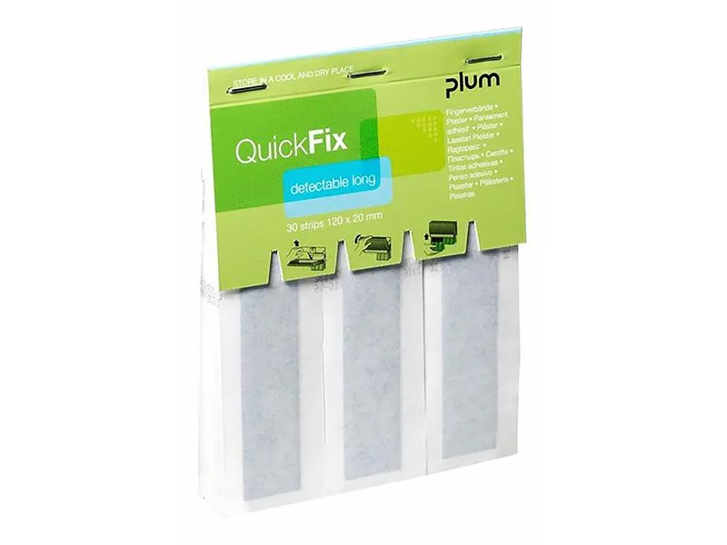PLUM Detectable long Pflaster Refill 30 Stück PLUM Detectable long Pflaster Refill 30 Stück