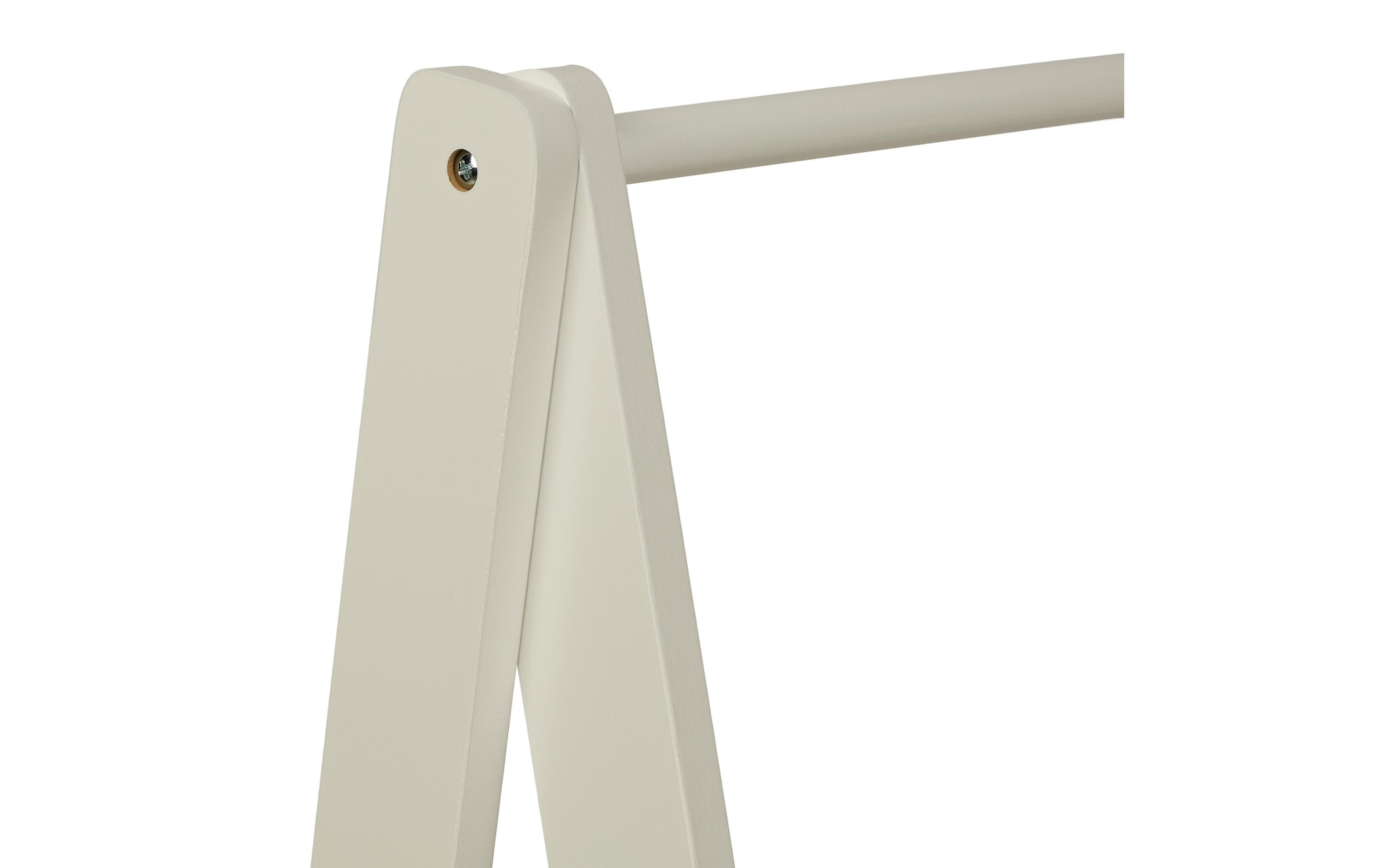 relaxdays Garderobe x , Weiss