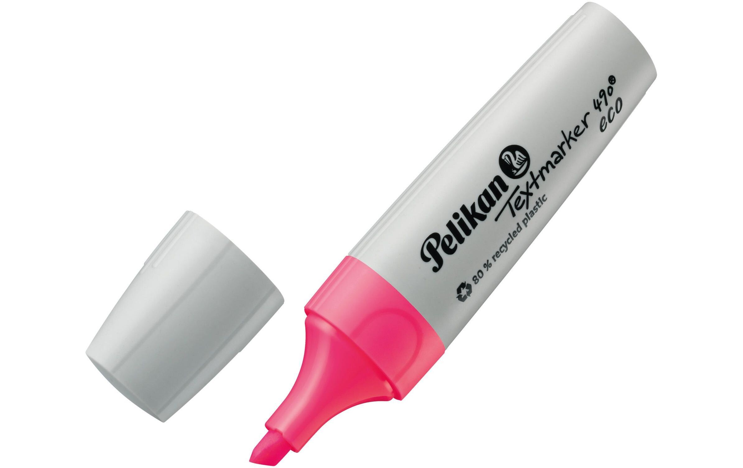 Pelikan Textmarker 490 eco Set 4 Stück, Mehrfarbig