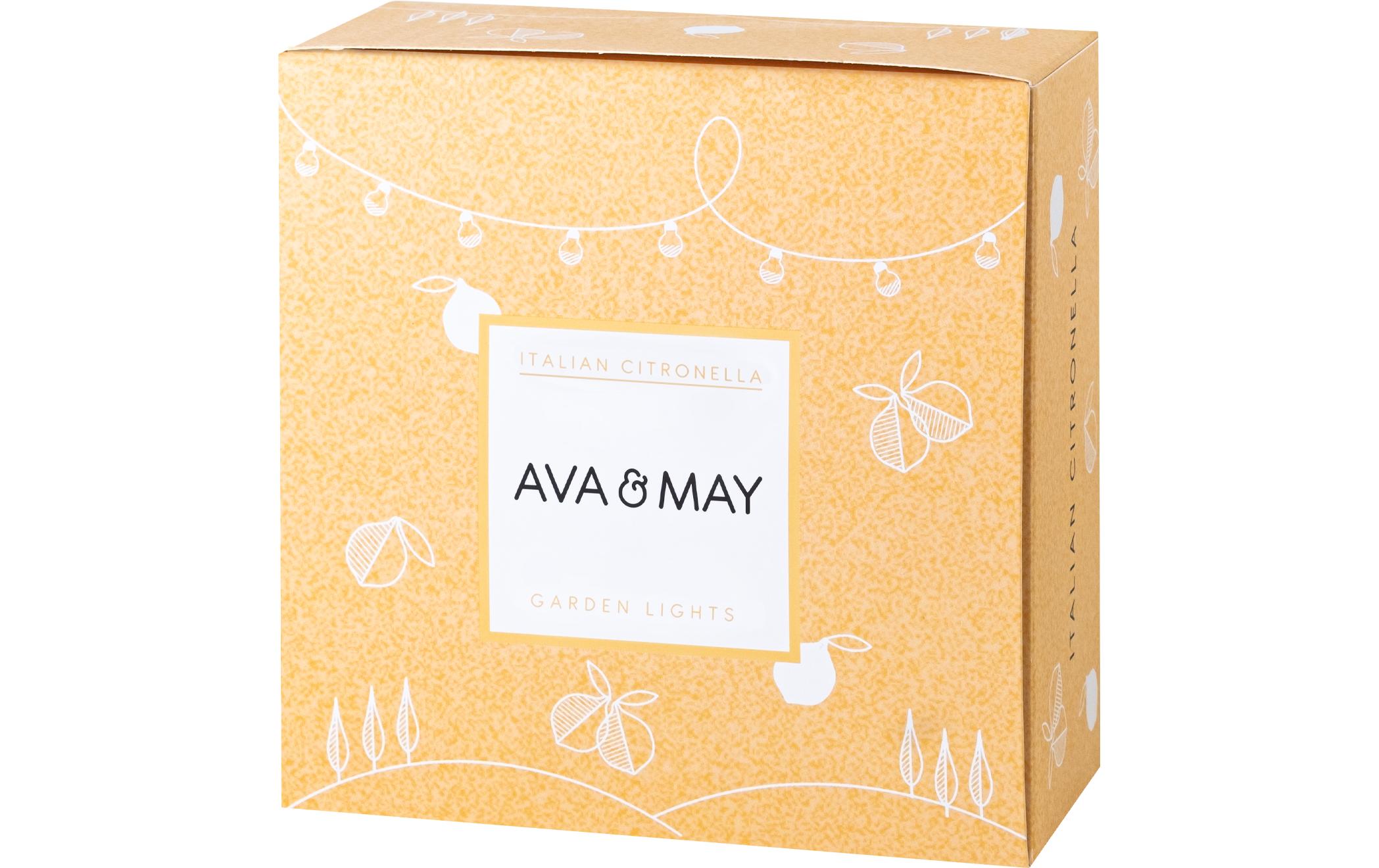 AVA & MAY Duftkerze Italian Citronella 450 g