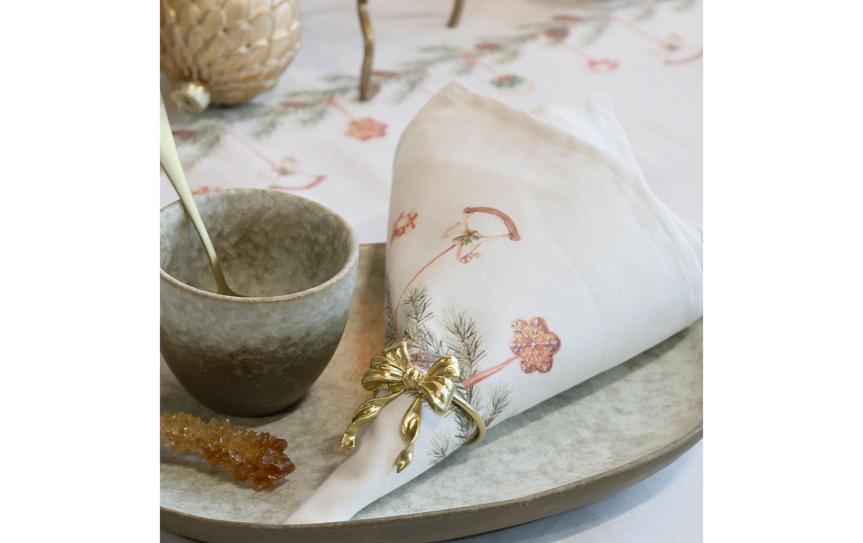 Chic Antique Serviettenring Gold