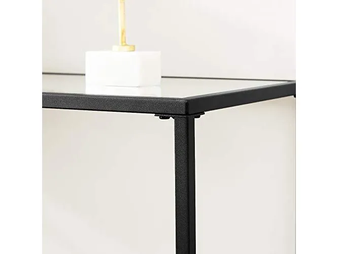 VASAGLE Konsolentisch 100 x 35 x 80 cm, Schwarz VASAGLE Konsolentisch 100 x 35 x 80 cm, Schwarz